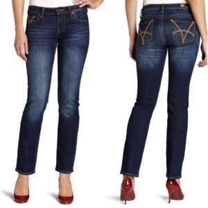 Kut from the Kloth Indigo Straight Leg Jeans